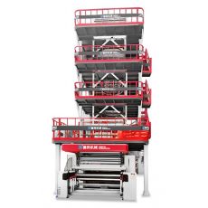 DB-75x2、85x1、75x2/2200五層共擠上旋 IBC 吹膜復合機組